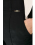 Elisabetta Franchi pantaloni femei culoarea negru drept high waist - Pled.ro