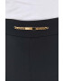 Elisabetta Franchi pantaloni femei culoarea negru evazati high waist - Pled.ro