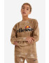 Ellesse bluză Agata Tie Dye femei culoarea maro modelator SGK11290-BROWN - Pled.ro