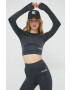 Ellesse longsleeve femei culoarea gri - Pled.ro