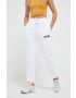 Ellesse Pantaloni femei culoarea alb material neted SGK13459-011 - Pled.ro