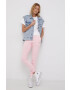 Ellesse Pantaloni femei culoarea roz melanj SGK13652-011 - Pled.ro