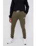 Ellesse pantaloni de trening culoarea verde cu imprimeu SHK12643-429 - Pled.ro