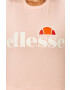 Ellesse tricou din bumbac culoarea roz SGS03237-White - Pled.ro