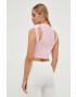 Ellesse top femei culoarea roz - Pled.ro