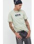 Ellesse tricou din bumbac culoarea verde cu imprimeu - Pled.ro