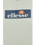 Ellesse tricou din bumbac culoarea verde cu imprimeu - Pled.ro