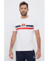 Ellesse tricou din bumbac culoarea alb cu imprimeu - Pled.ro