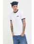 Ellesse tricou din bumbac culoarea alb cu imprimeu SHR10164-WHITE - Pled.ro