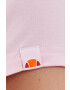 Ellesse tricou din bumbac culoarea alb cu imprimeu - Pled.ro