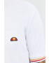 Ellesse tricou din bumbac culoarea alb cu imprimeu - Pled.ro