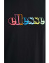 Ellesse tricou din bumbac culoarea negru cu imprimeu SHR17642-BLACK - Pled.ro