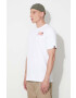 Ellesse tricou din bumbac culoarea alb cu imprimeu SHR17634-WHITE - Pled.ro