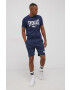 Everlast Tricou din bumbac culoarea albastru marin cu imprimeu - Pled.ro