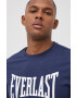 Everlast Tricou din bumbac culoarea albastru marin cu imprimeu - Pled.ro