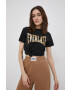 Everlast tricou din bumbac culoarea negru cu imprimeu - Pled.ro