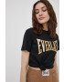 Everlast tricou din bumbac culoarea negru cu imprimeu - Pled.ro