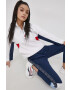 Fila bluza culoarea gri neted - Pled.ro