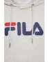 Fila bluza culoarea galben cu glugă cu imprimeu - Pled.ro