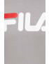 Fila bluza culoarea gri cu glugă cu imprimeu - Pled.ro