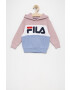 Fila bluza copii culoarea violet neted - Pled.ro