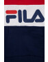 Fila bluza copii culoarea albastru marin cu glugă cu imprimeu - Pled.ro