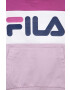 Fila bluza copii culoarea violet cu glugă cu imprimeu - Pled.ro