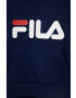 Fila bluza copii culoarea albastru marin cu glugă cu imprimeu - Pled.ro