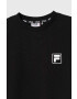 Fila bluza copii BLEIALF crew sweat culoarea negru cu imprimeu - Pled.ro