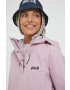 Fila geaca femei culoarea roz - Pled.ro