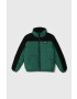 Fila geaca copii THALWENDEN blocked puff jacket culoarea verde - Pled.ro