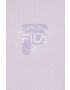 Fila hanorac de bumbac femei culoarea violet neted - Pled.ro