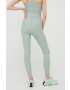 Fila leggins de antrenament Cervia femei culoarea verde neted - Pled.ro