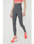 Fila leggins de antrenament Cervia femei culoarea gri neted - Pled.ro