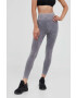 Fila leggins de antrenament Radom femei culoarea gri neted - Pled.ro