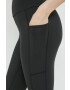 Fila leggins de antrenament Raga femei culoarea negru neted - Pled.ro