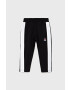 Fila pantaloni culoarea negru cu imprimeu - Pled.ro