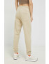 Fila pantaloni de trening culoarea bej modelator - Pled.ro