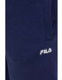 Fila pantaloni de trening culoarea albastru marin neted - Pled.ro