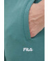 Fila pantaloni de trening culoarea verde neted - Pled.ro