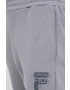 Fila pantaloni de trening din bumbac culoarea gri neted - Pled.ro