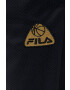 Fila pantaloni scurti femei culoarea verde neted high waist - Pled.ro