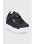 Fila pantofi copii culoarea negru - Pled.ro