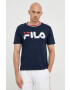 Fila pijama barbati culoarea albastru marin cu imprimeu - Pled.ro