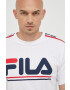 Fila pijama barbati culoarea alb cu imprimeu - Pled.ro