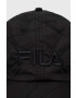 Fila sapca culoarea negru cu imprimeu - Pled.ro