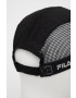 Fila sapca Rewa culoarea negru neted - Pled.ro