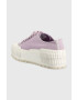 Fila tenisi CITYBLOCK PLATFORM femei culoarea violet - Pled.ro