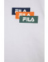 Fila tricou de bumbac pentru copii culoarea alb cu imprimeu - Pled.ro