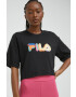 Fila tricou din bumbac culoarea negru - Pled.ro